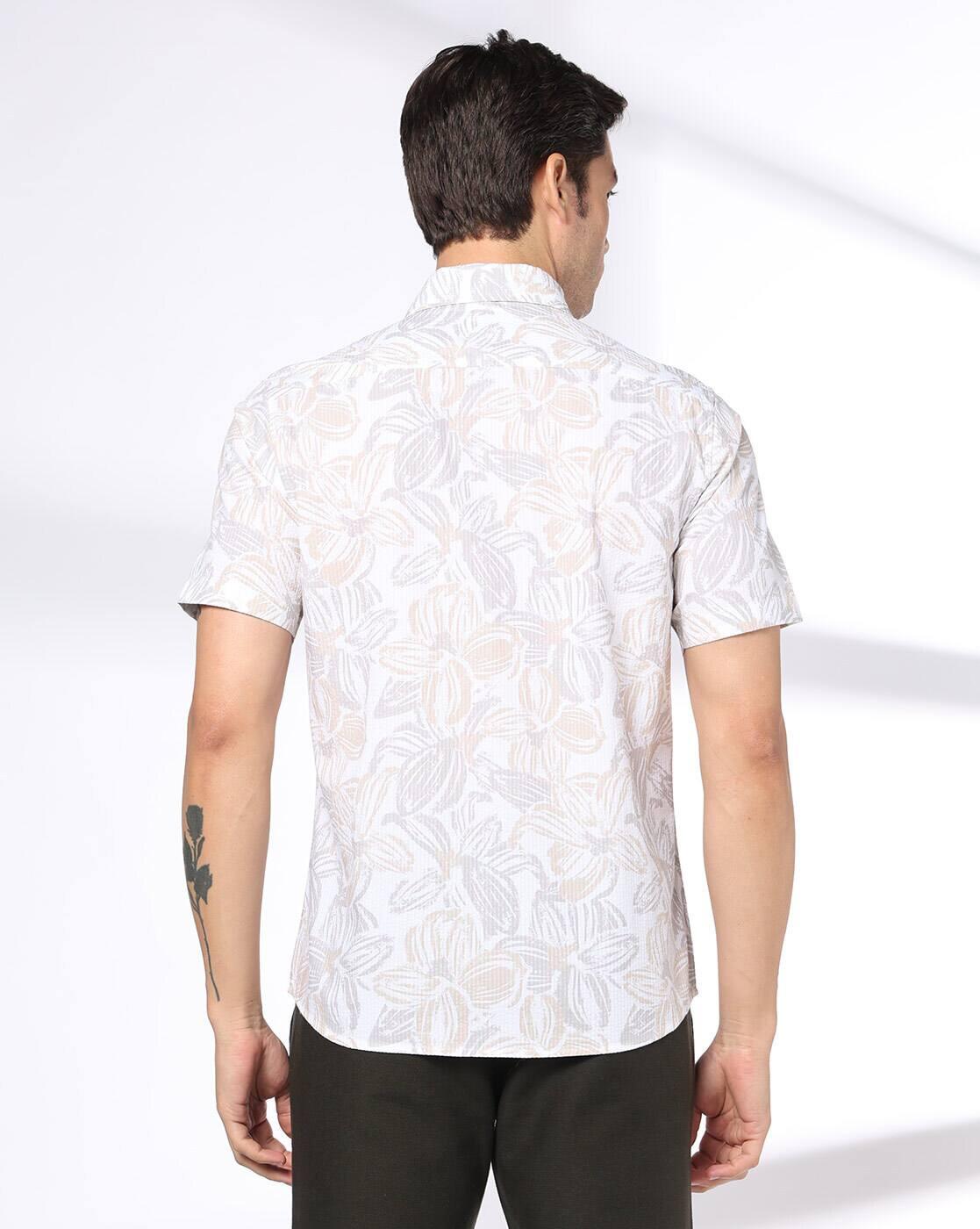 NETPLAY | Men Printed Slim Fit Classic Shirt|2