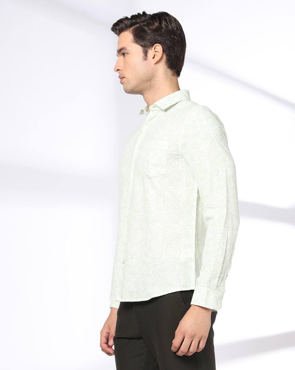 NETPLAY | Men Printed Slim Fit Classic Shirt|1