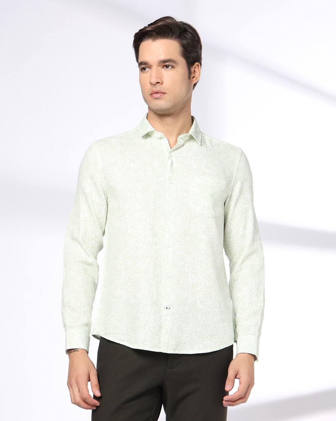NETPLAY | Men Printed Slim Fit Classic Shirt|3