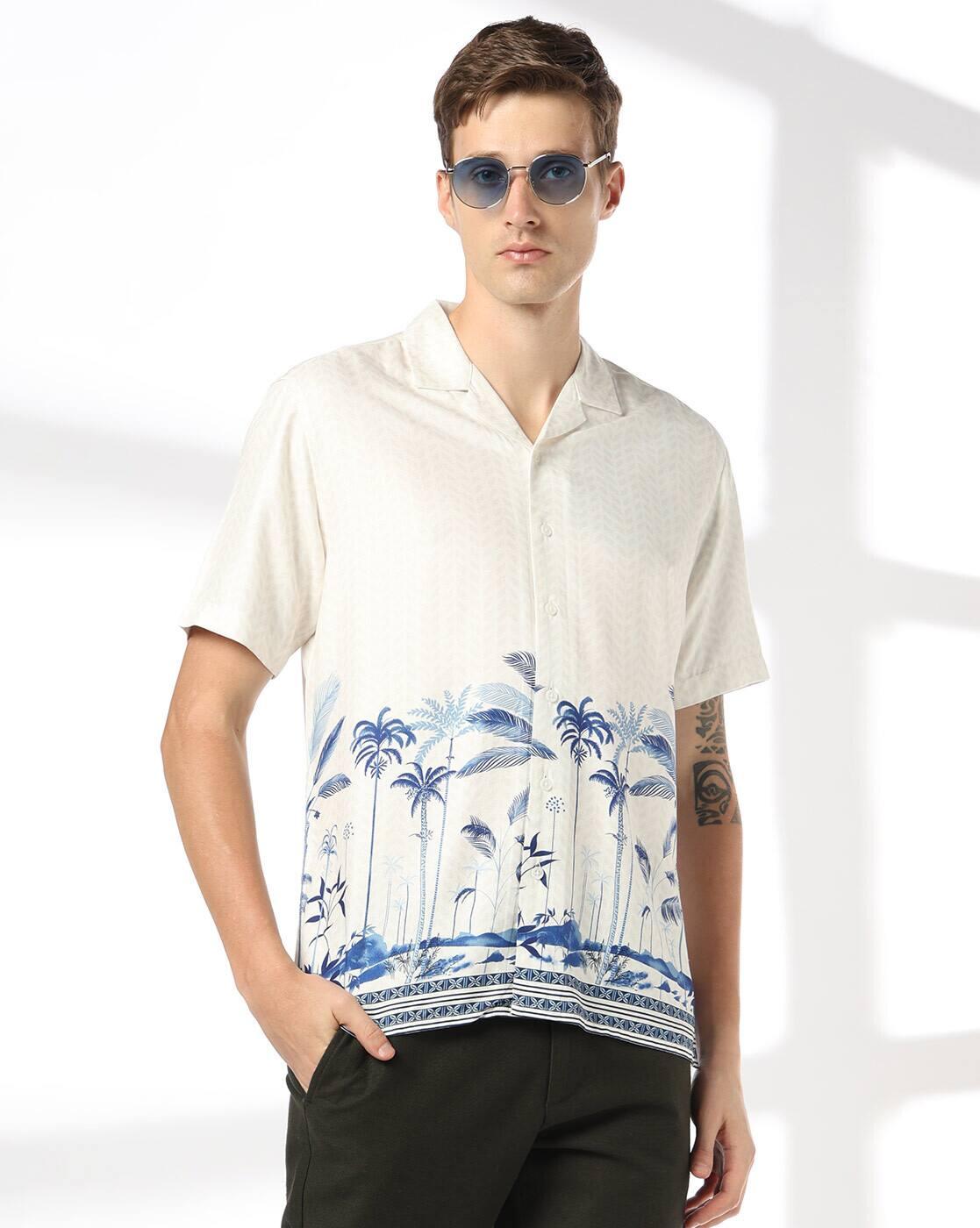 NETPLAY | Men Printed Regular Fit Classic Shirt|0