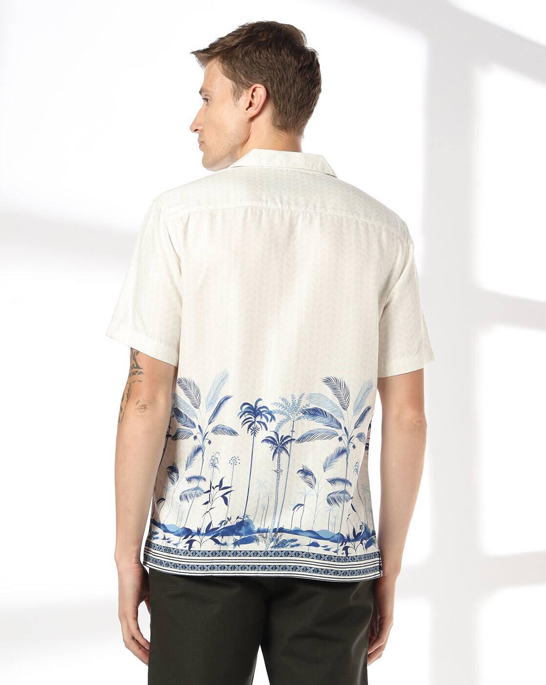 NETPLAY | Men Printed Regular Fit Classic Shirt|2