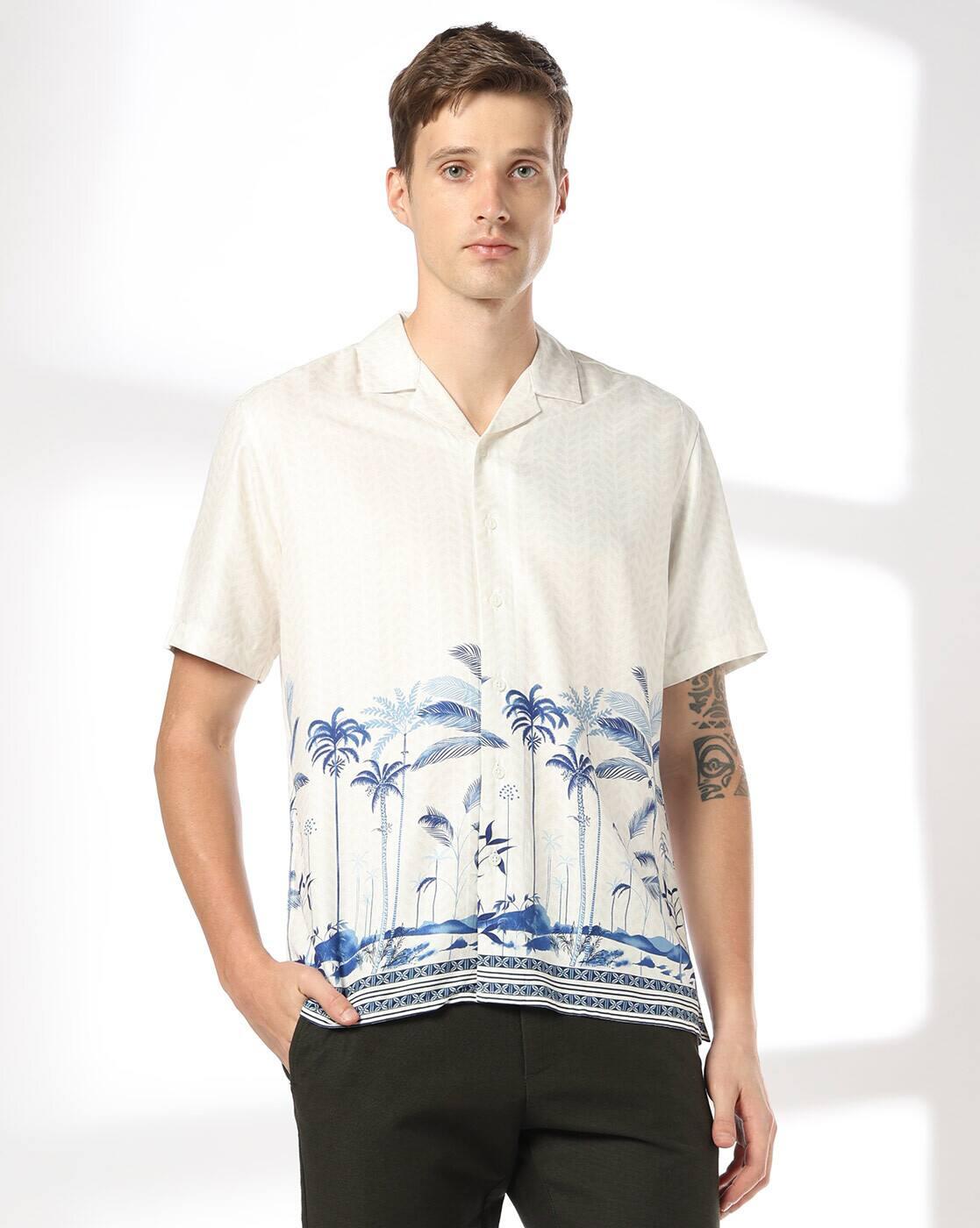 NETPLAY | Men Printed Regular Fit Classic Shirt|3