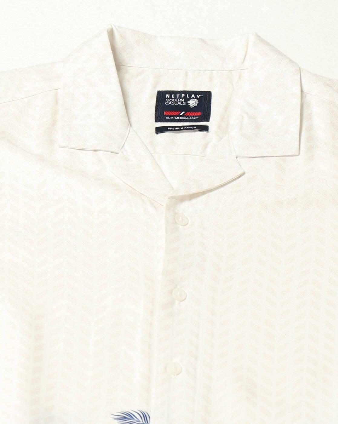 NETPLAY | Men Printed Regular Fit Classic Shirt|5