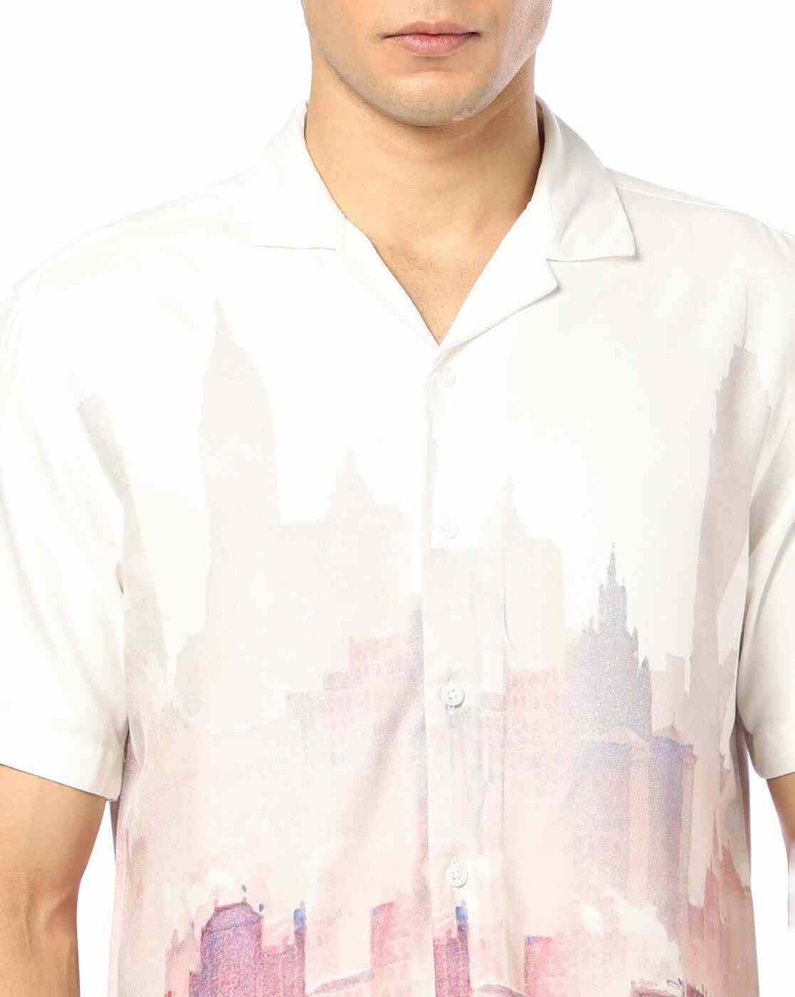 NETPLAY | Men Printed Regular Fit Shirt|4