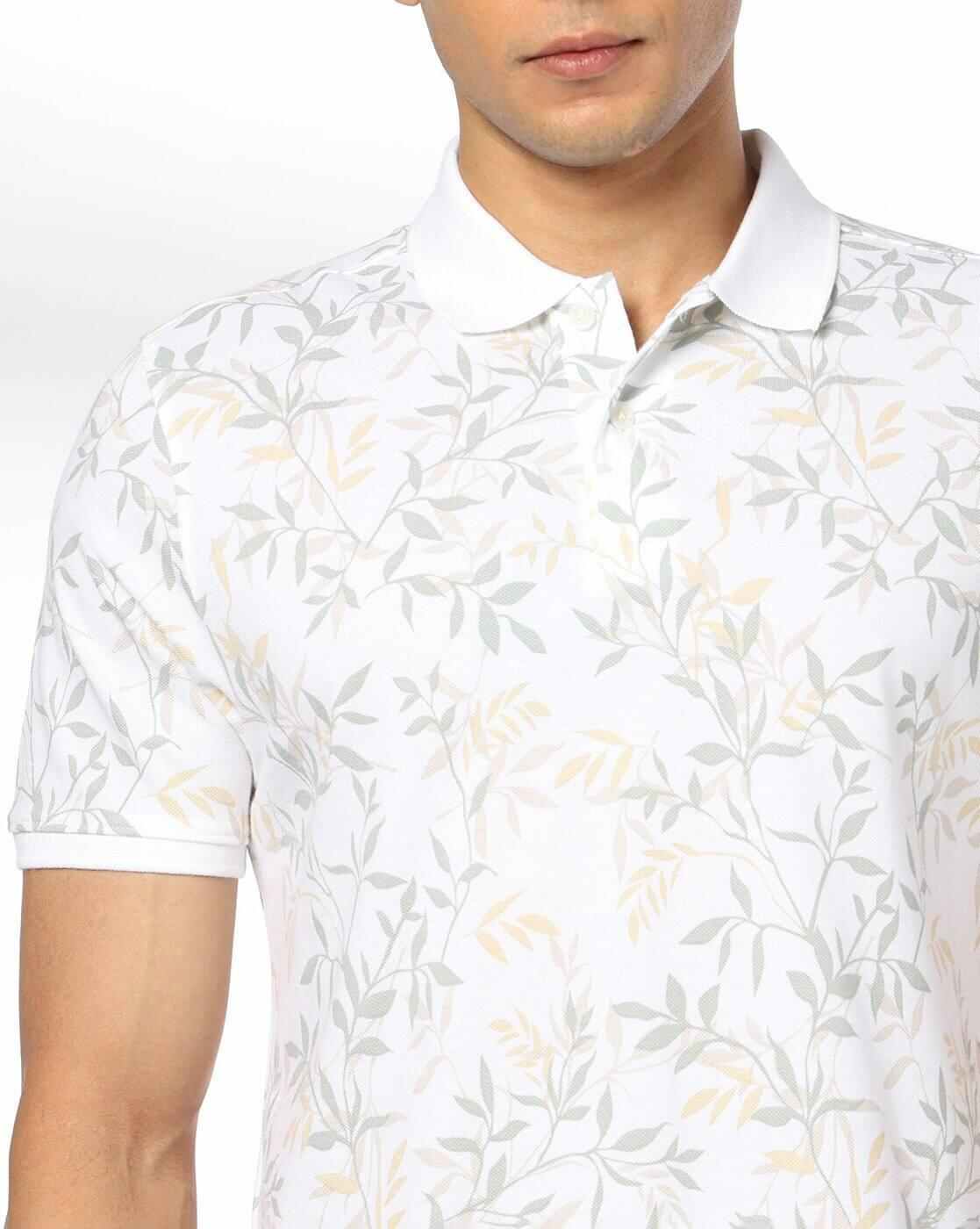 NETPLAY | Men All-Over Print Slim Fit Polo T-Shirt|3