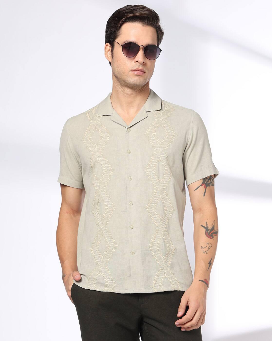 NETPLAY | Men Printed Slim Fit Classic Shirt|0