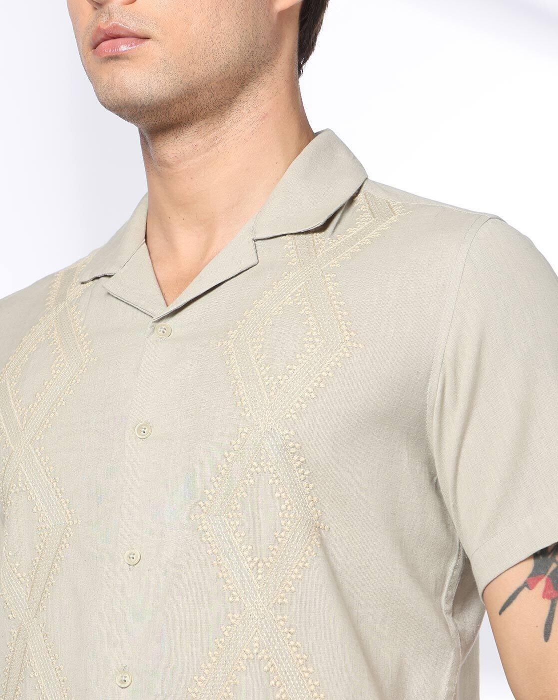 NETPLAY | Men Printed Slim Fit Classic Shirt|3