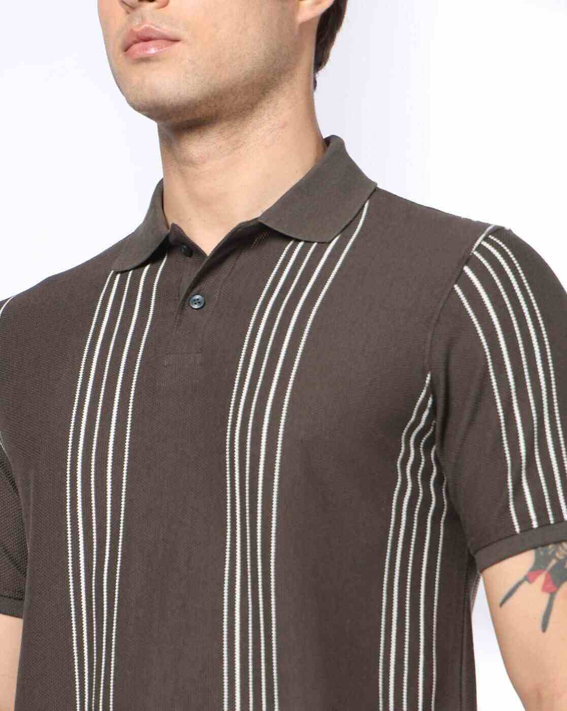 NETPLAY | Men Ultimate Striped 7 Slim Fit Polo T-Shirt|3