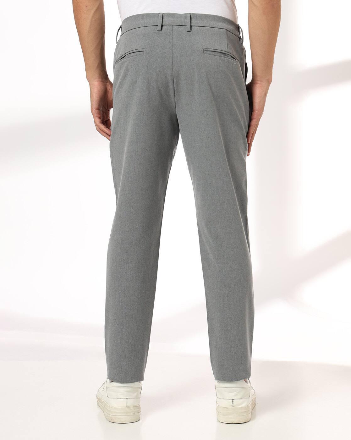 NETPLAY | Men Mid-Rise Slim Fit Chinos|2