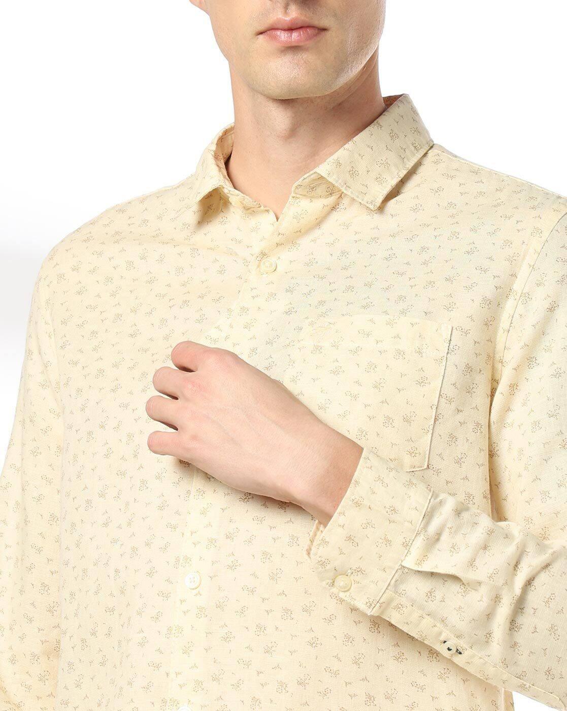 NETPLAY | Men Printed Slim Fit Full Sleeve Shirt|3