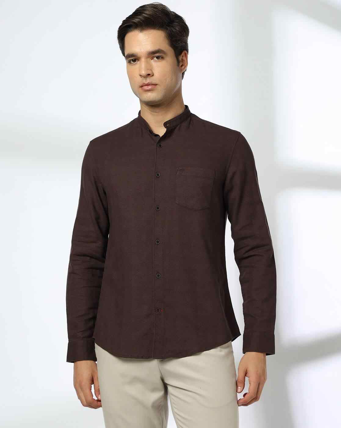 NETPLAY | Men Slim Fit Full Sleeve Shirt|3