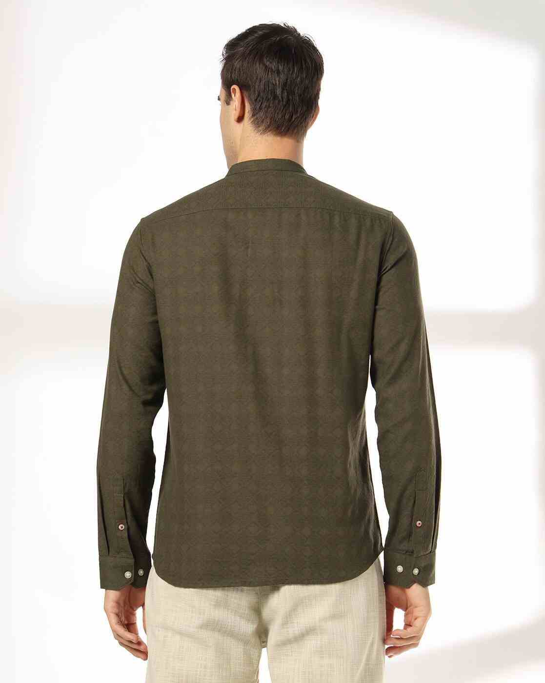 NETPLAY | Men Slim Fit Full Sleeve Shirt|2