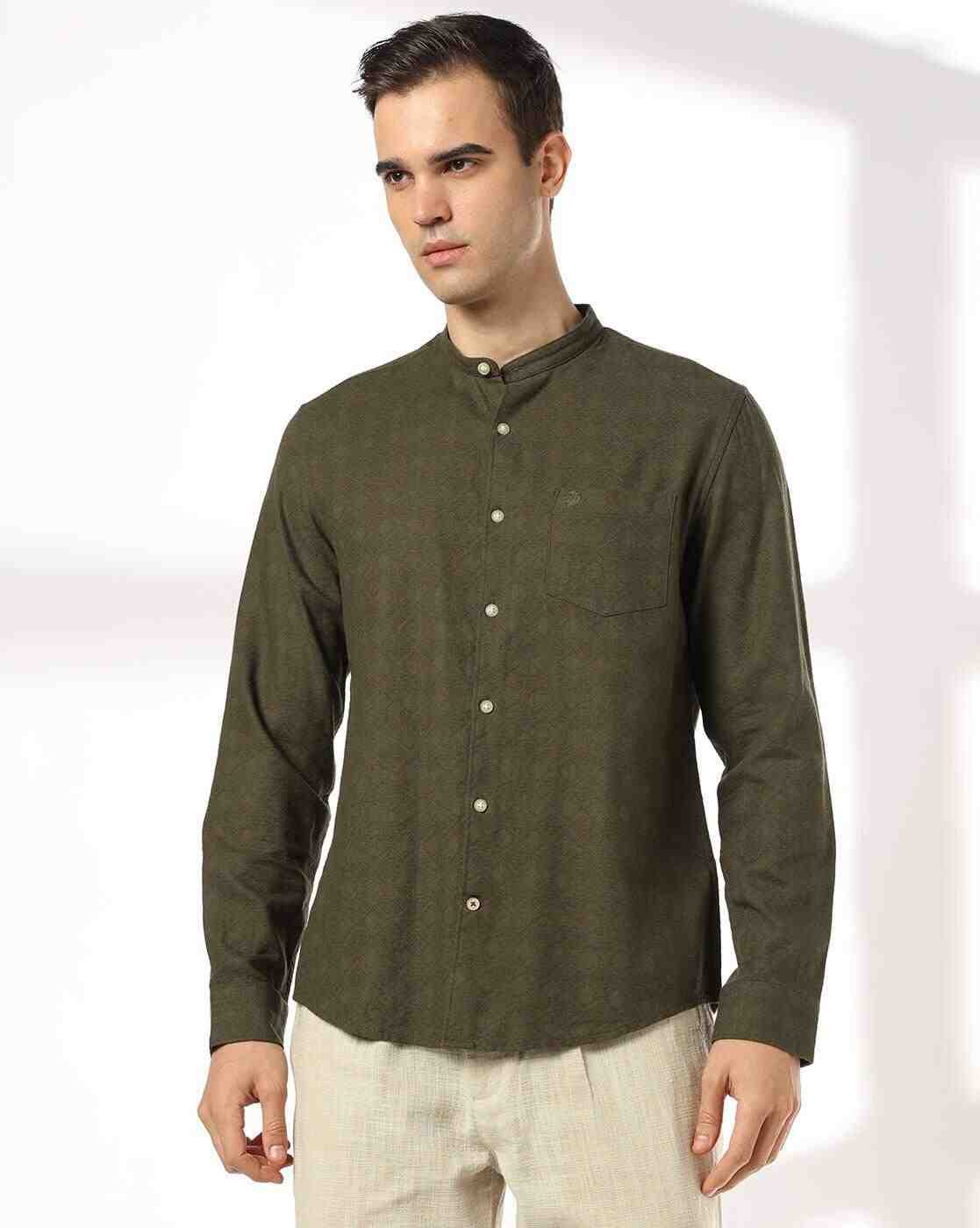 NETPLAY | Men Slim Fit Full Sleeve Shirt|3