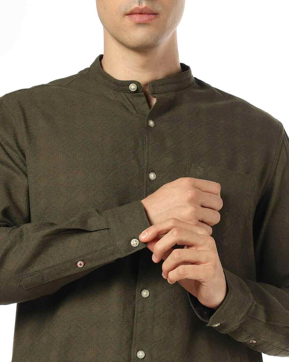 NETPLAY | Men Slim Fit Full Sleeve Shirt|4