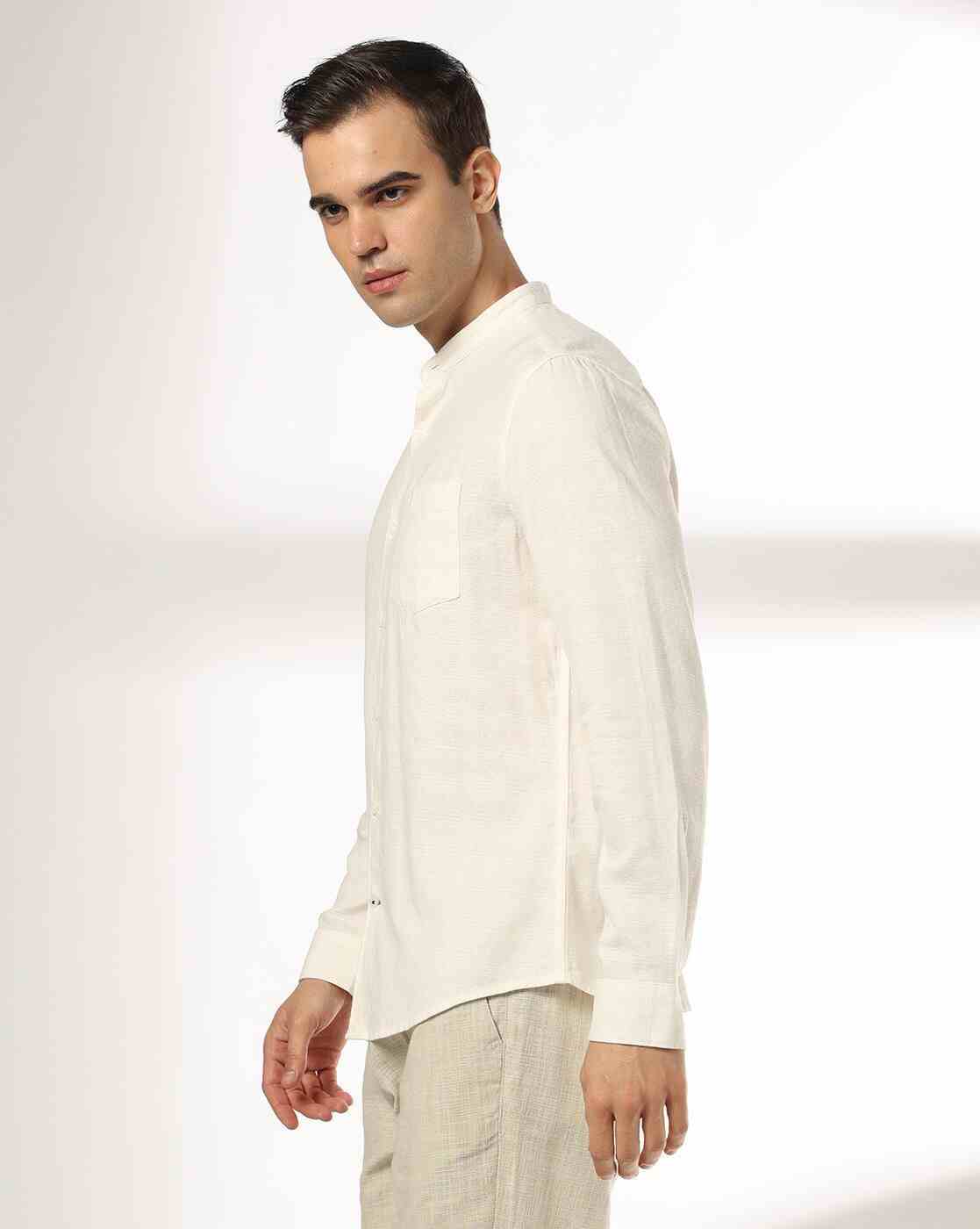 NETPLAY | Men Slim Fit Full Sleeve Shirt|1