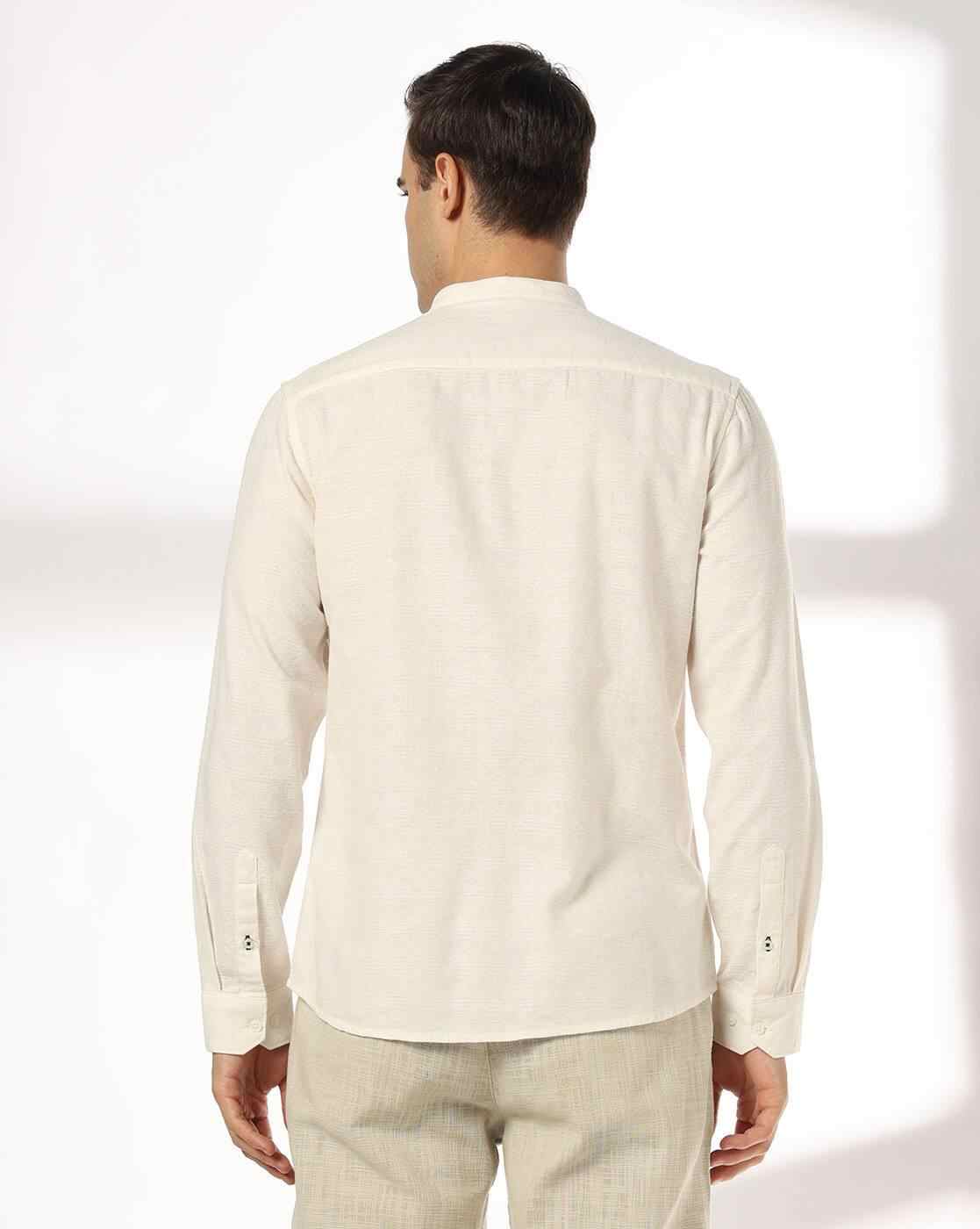 NETPLAY | Men Slim Fit Full Sleeve Shirt|2