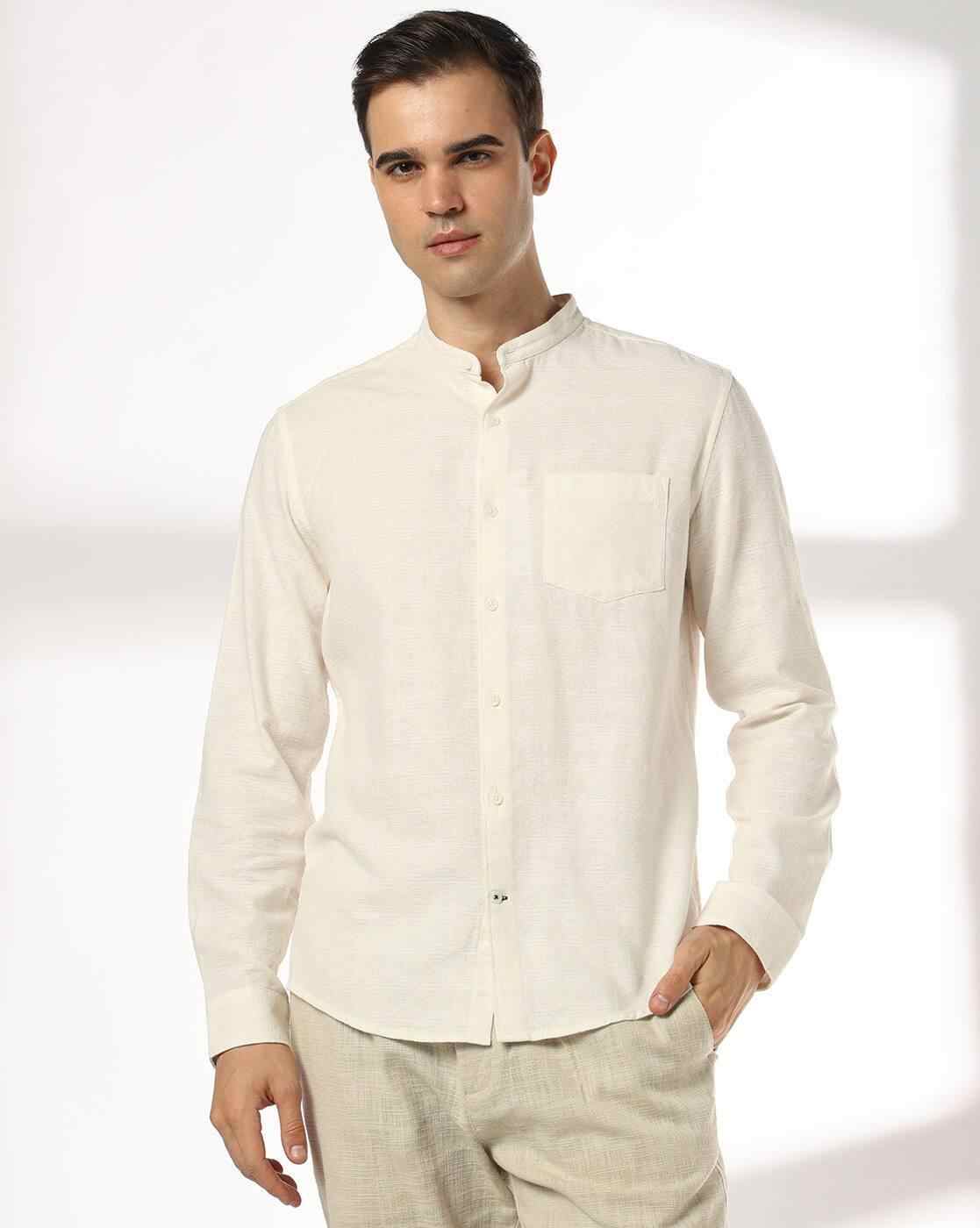 NETPLAY | Men Slim Fit Full Sleeve Shirt|3