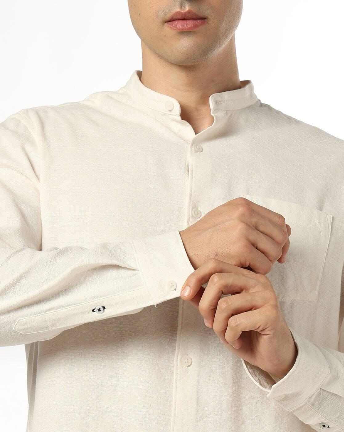 NETPLAY | Men Slim Fit Full Sleeve Shirt|4