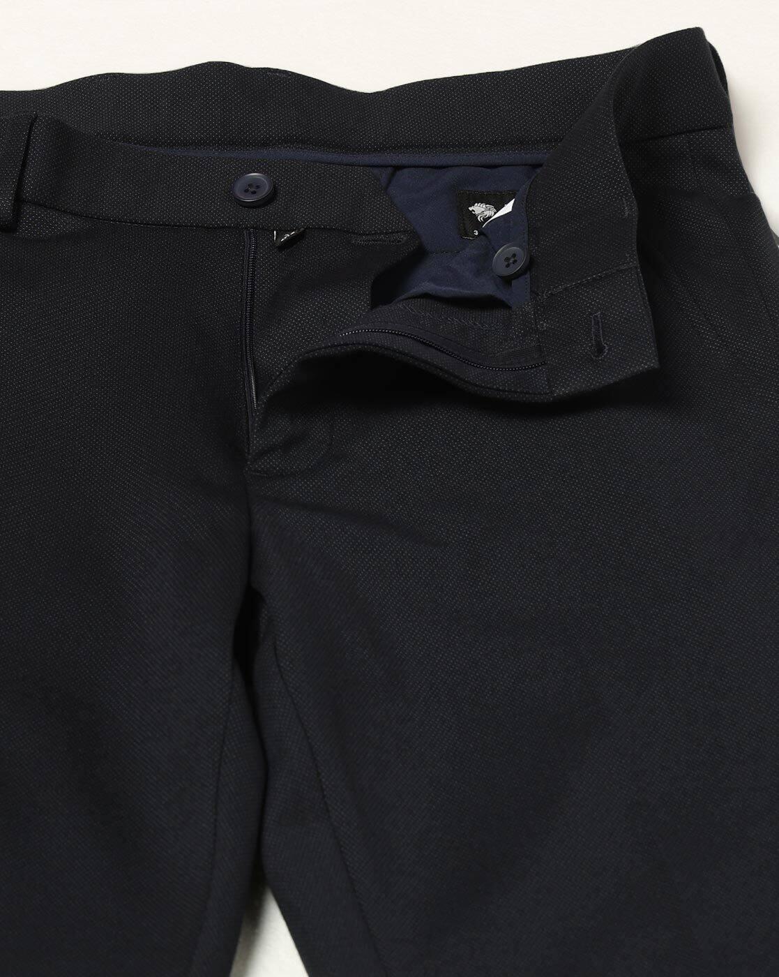 NETPLAY | Men Slim Fit Flat-Front Trousers|4