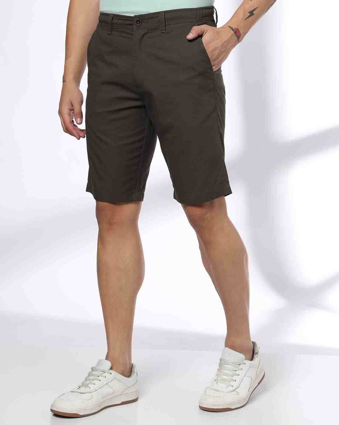 NETPLAY | Men Slim Fit Shorts with Insert Pockets|0