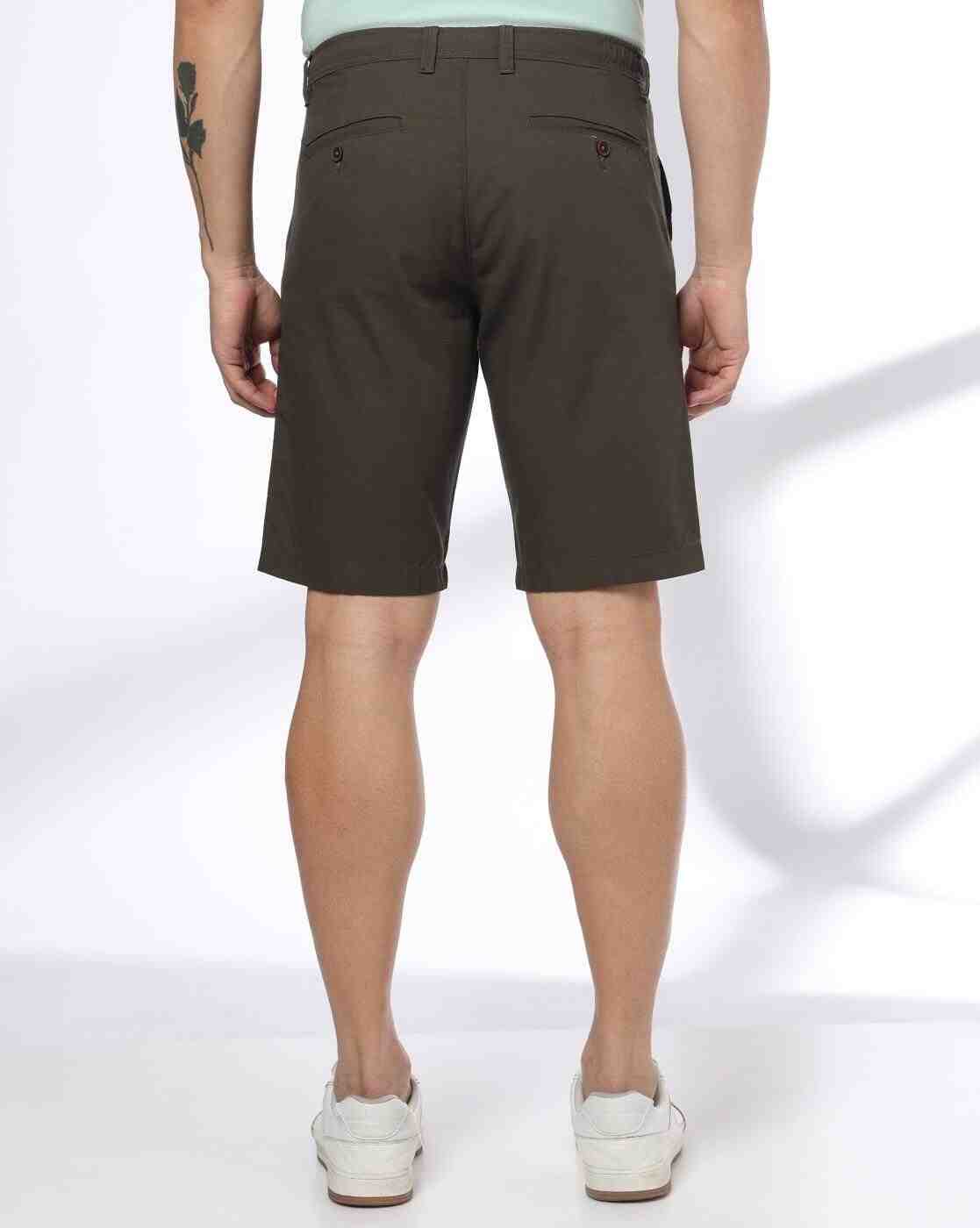 NETPLAY | Men Slim Fit Shorts with Insert Pockets|2