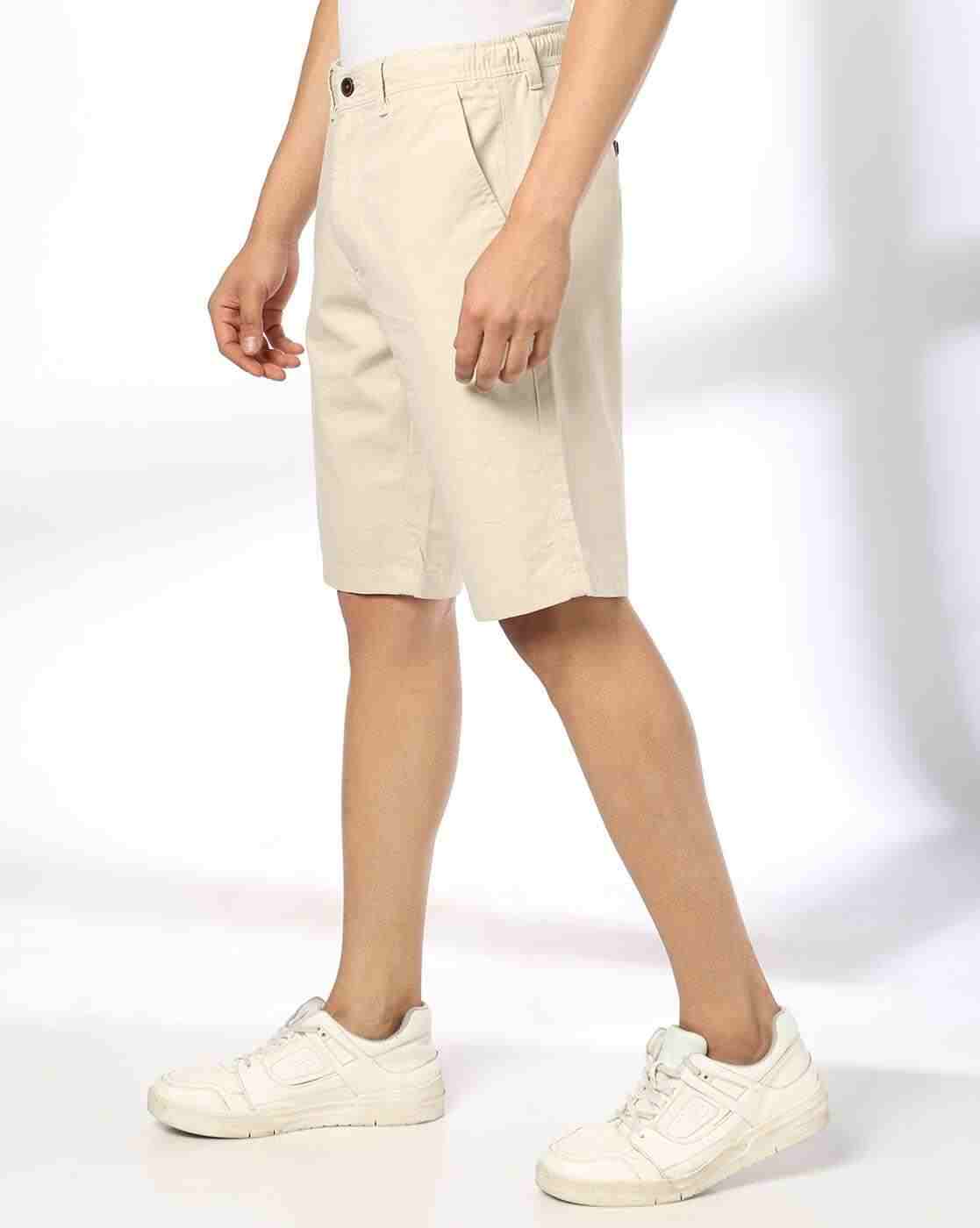 NETPLAY | Men Slim Fit Shorts with Insert Pockets|1