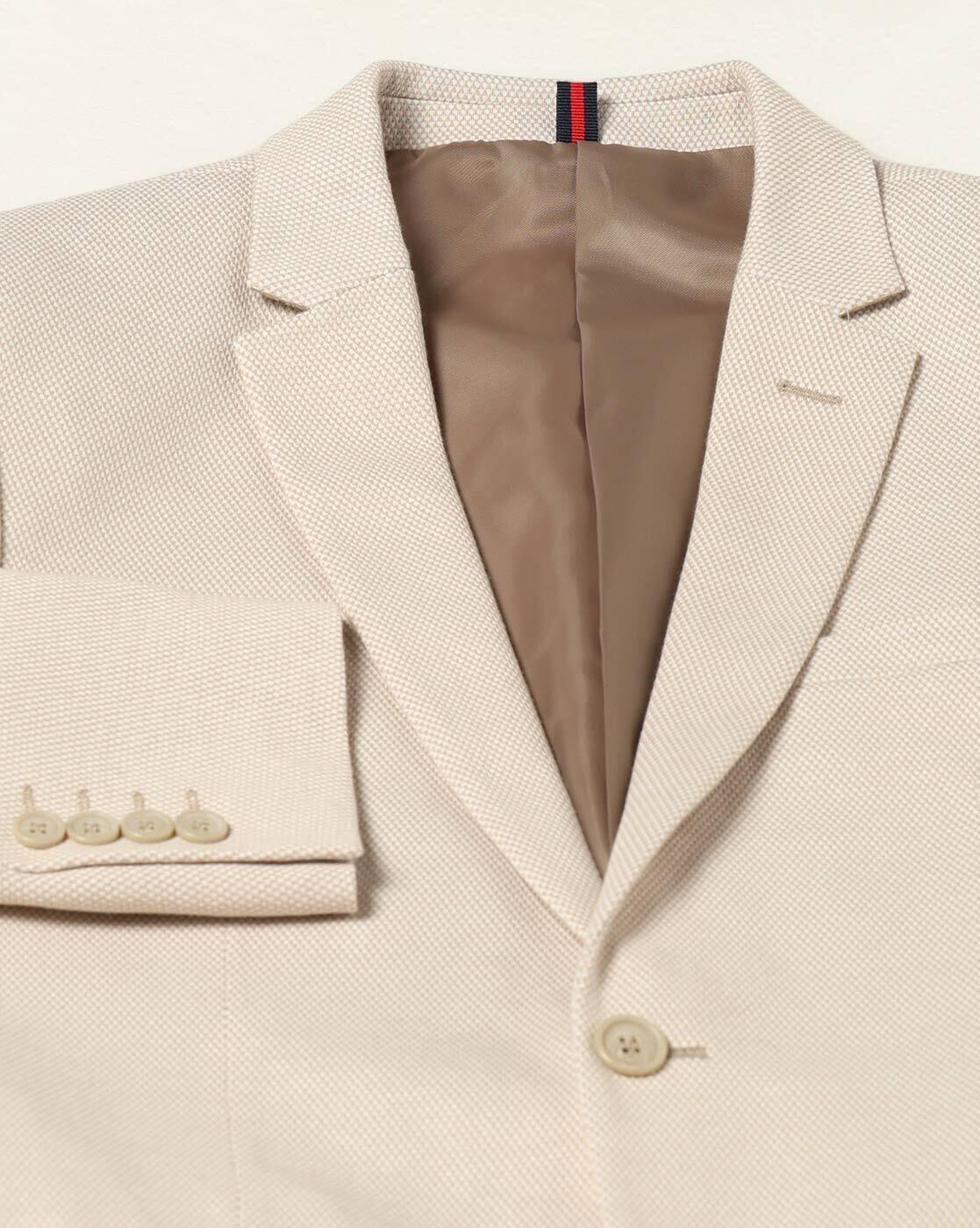 NETPLAY | Men Micro Birdseye Structured Slim Fit Single-Breasted Blazer|5