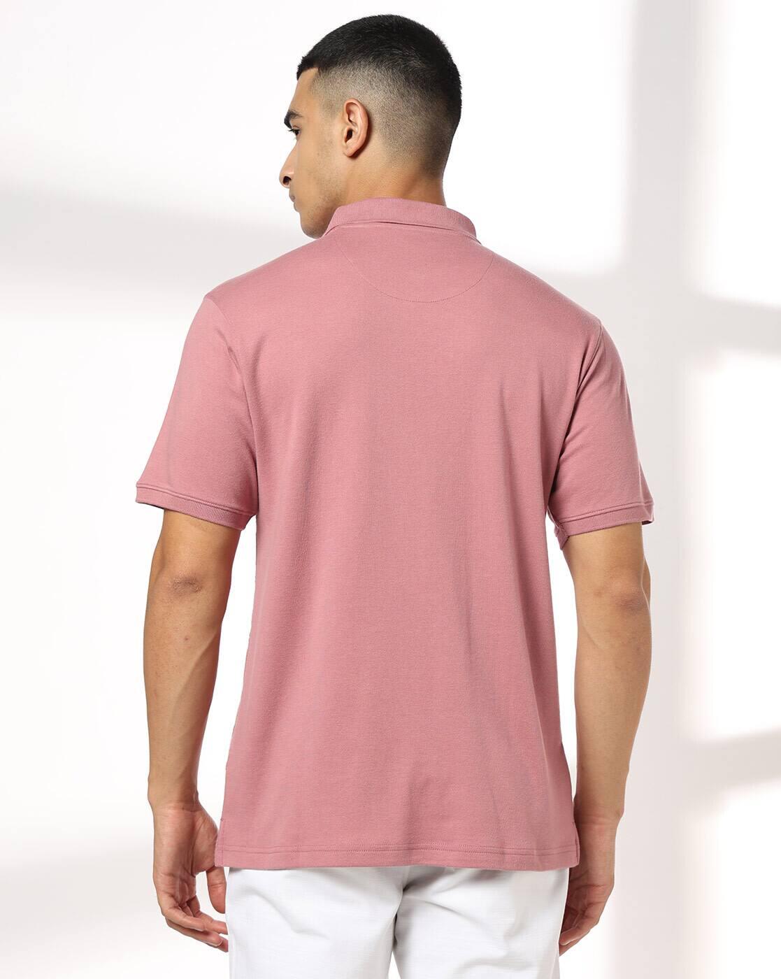 NETPLAY | Men Patterned Slim Fit Polo T-Shirt|2