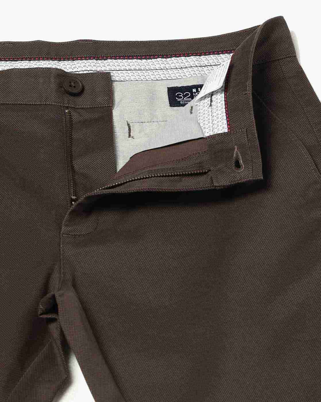 NETPLAY | Men Slim Fit Mid-Rise Chinos|4