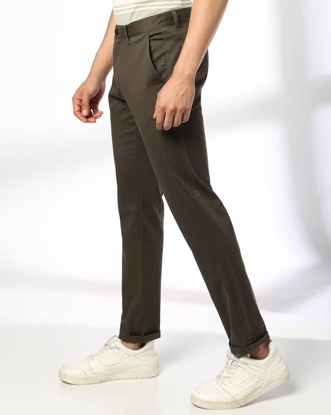 NETPLAY | Men Slim Fit Mid-Rise Chinos|1