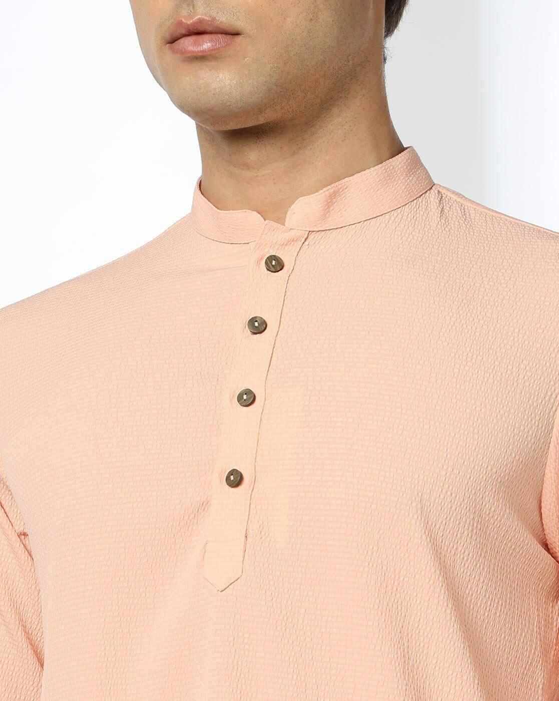 NETPLAY | Men Slim Fit Short Kurta|4