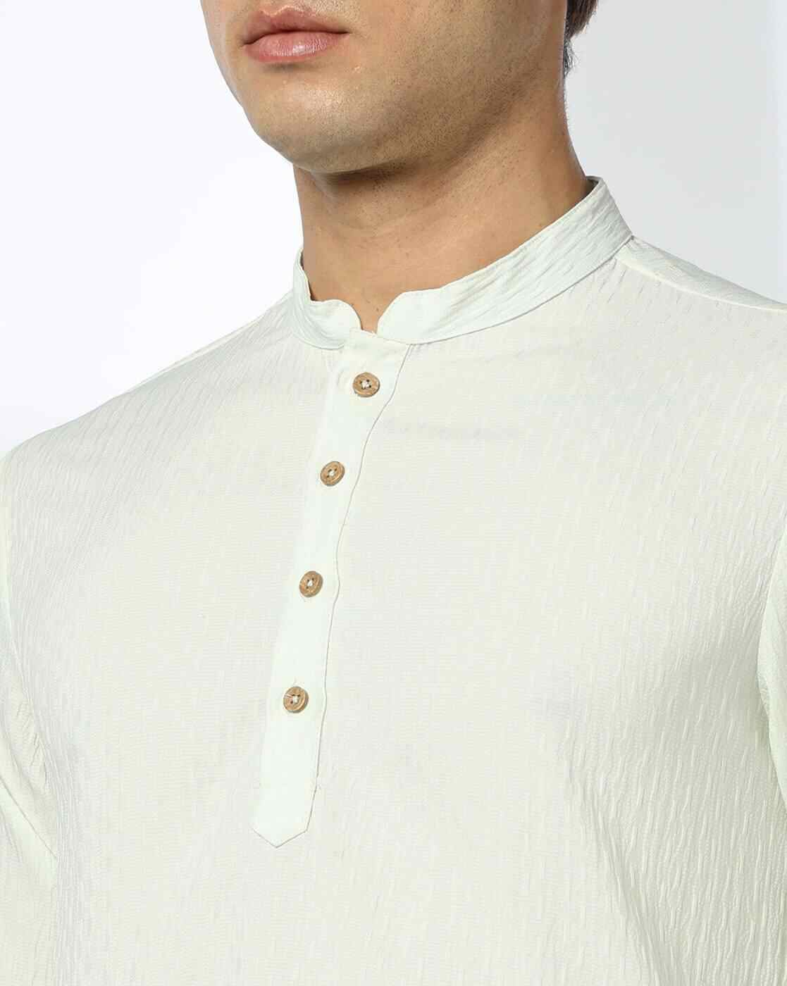 NETPLAY | Men Slim Fit Short Kurta|4