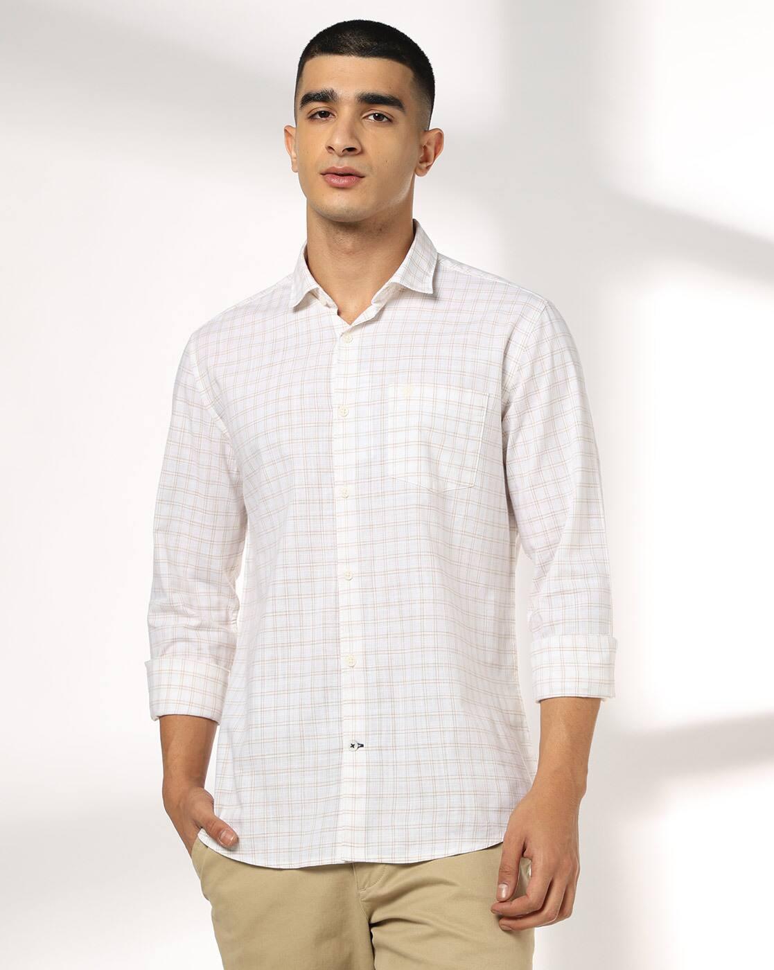 NETPLAY | Men Checks Slim Fit Classic Shirt|2
