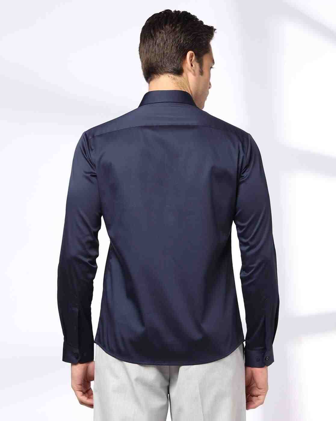 NETPLAY | Men Patterned Slim Fit Shirt|2