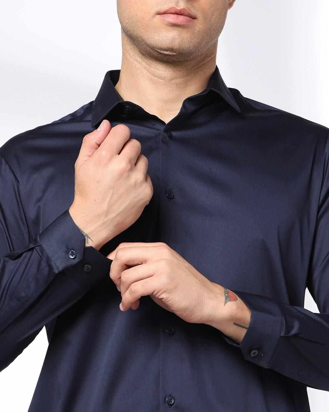 NETPLAY | Men Patterned Slim Fit Shirt|4