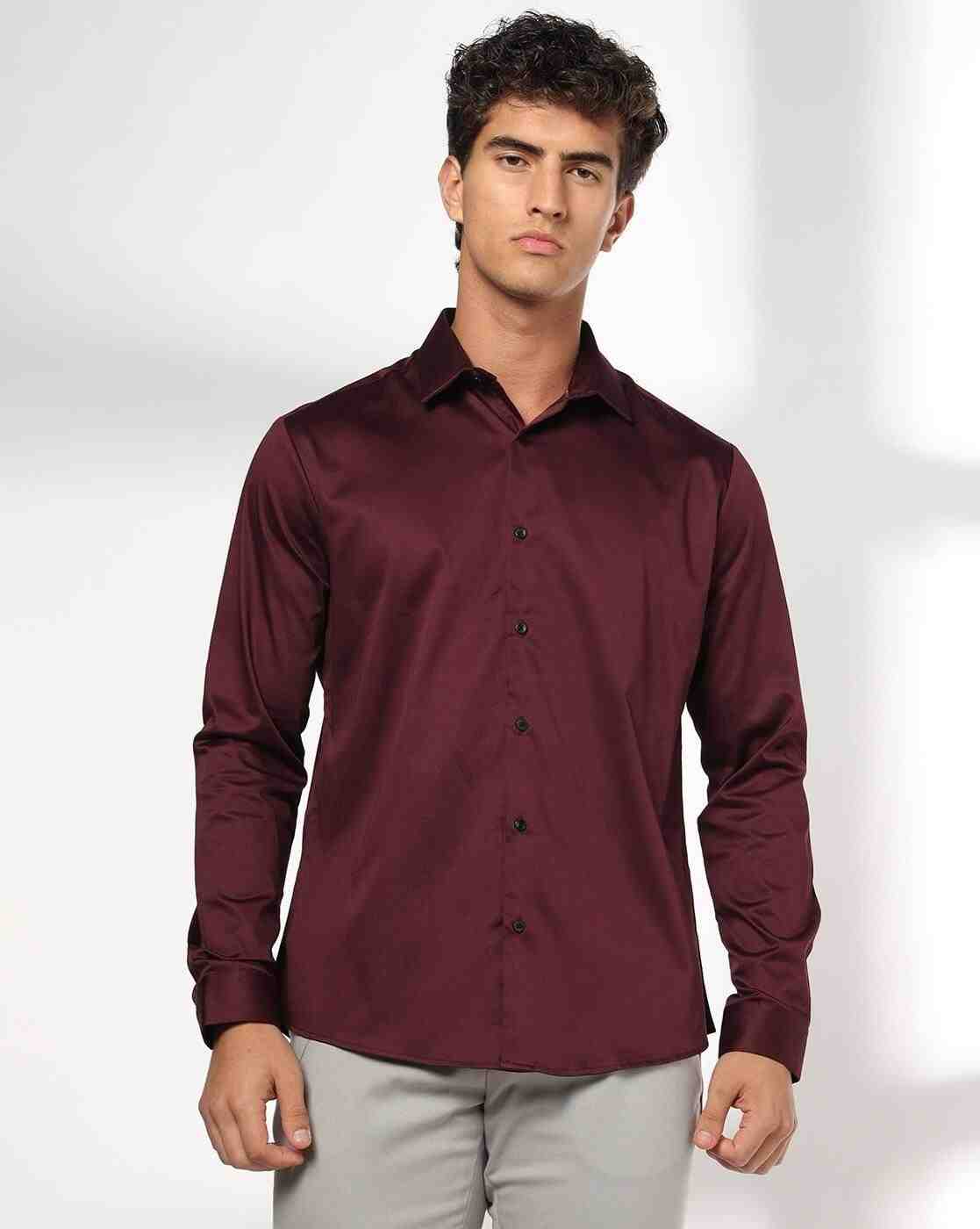 NETPLAY | Men Patterned Slim Fit Shirt|3