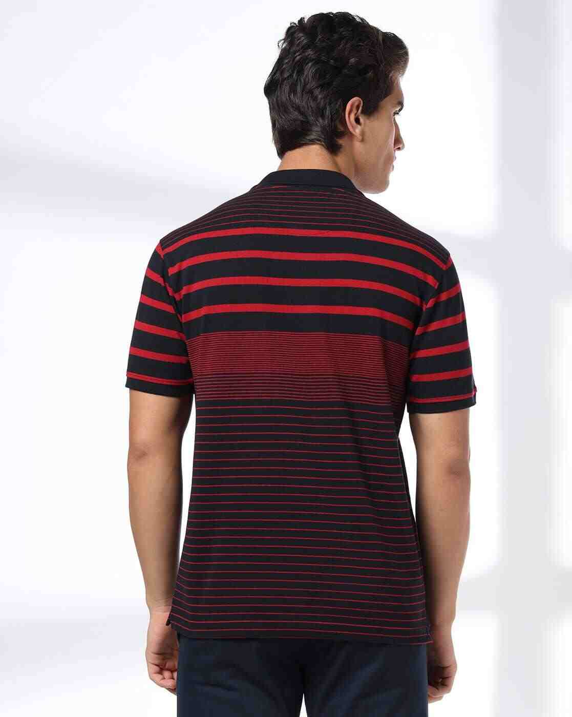 NETPLAY | Men Ultimate Striped 3 Slim Fit Polo T-Shirt|2