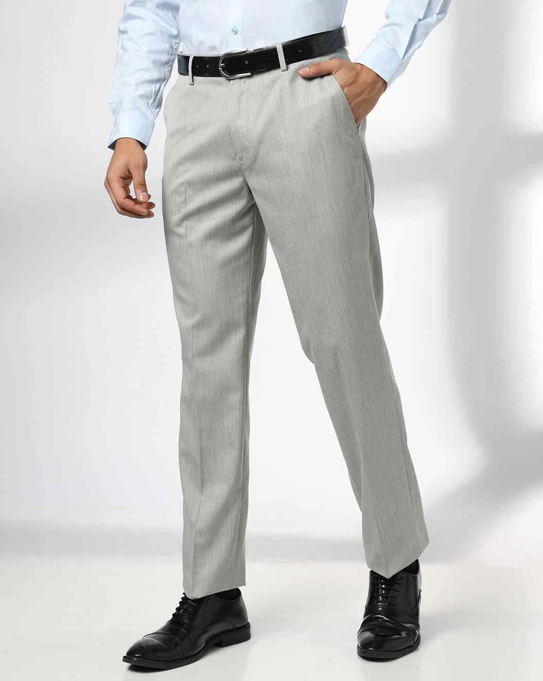 NETPLAY | Men Mid-Rise Slim Fit Trousers|0