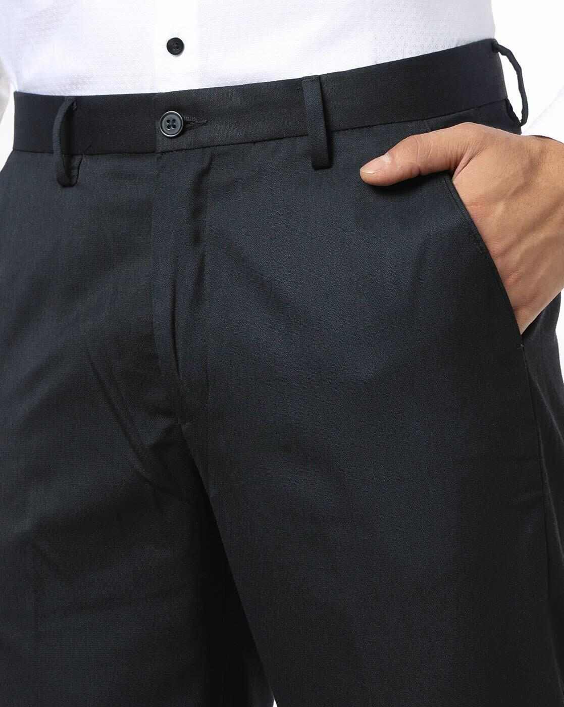 NETPLAY | Men Mid-Rise Slim Fit Trousers|3