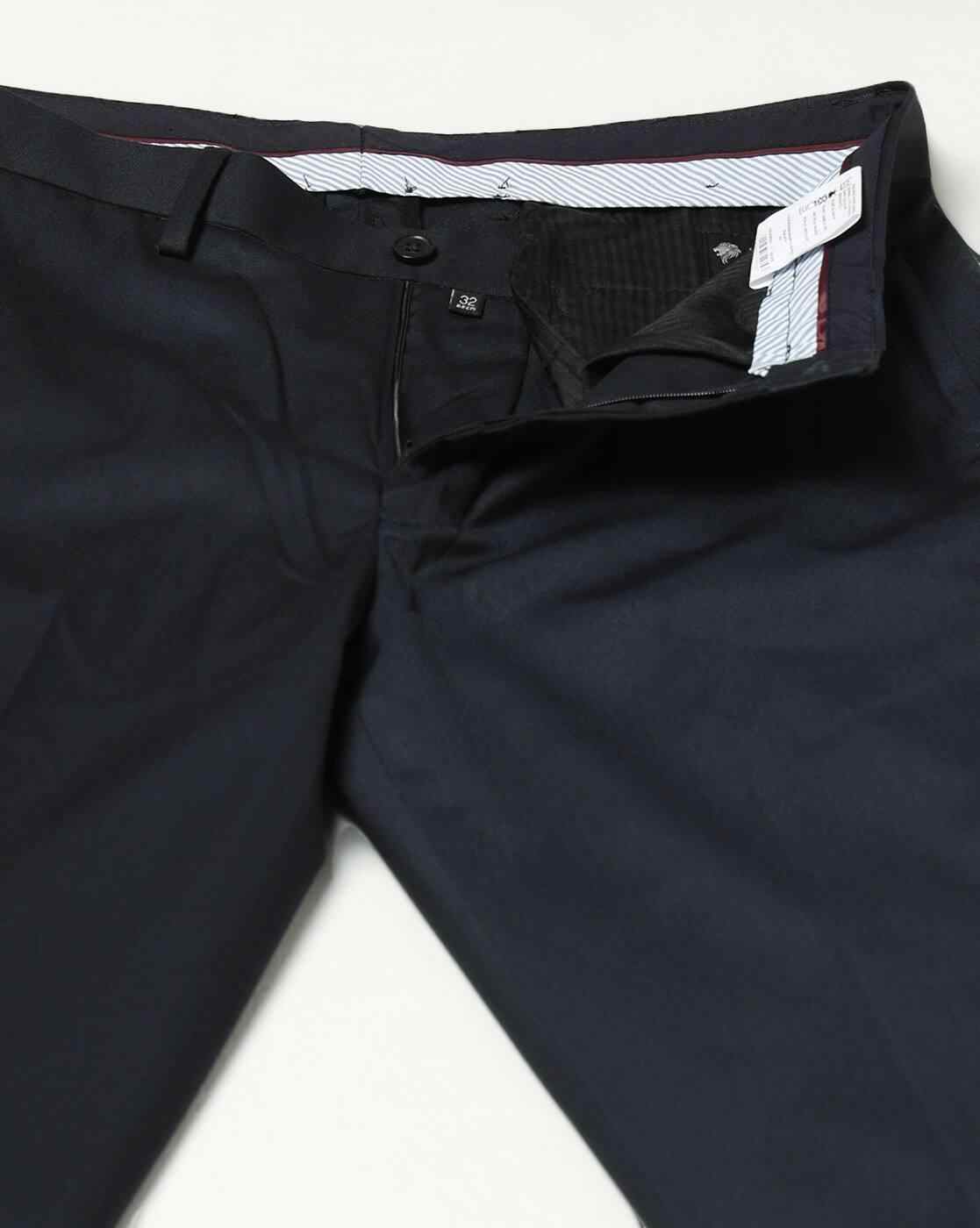 NETPLAY | Men Mid-Rise Slim Fit Trousers|4