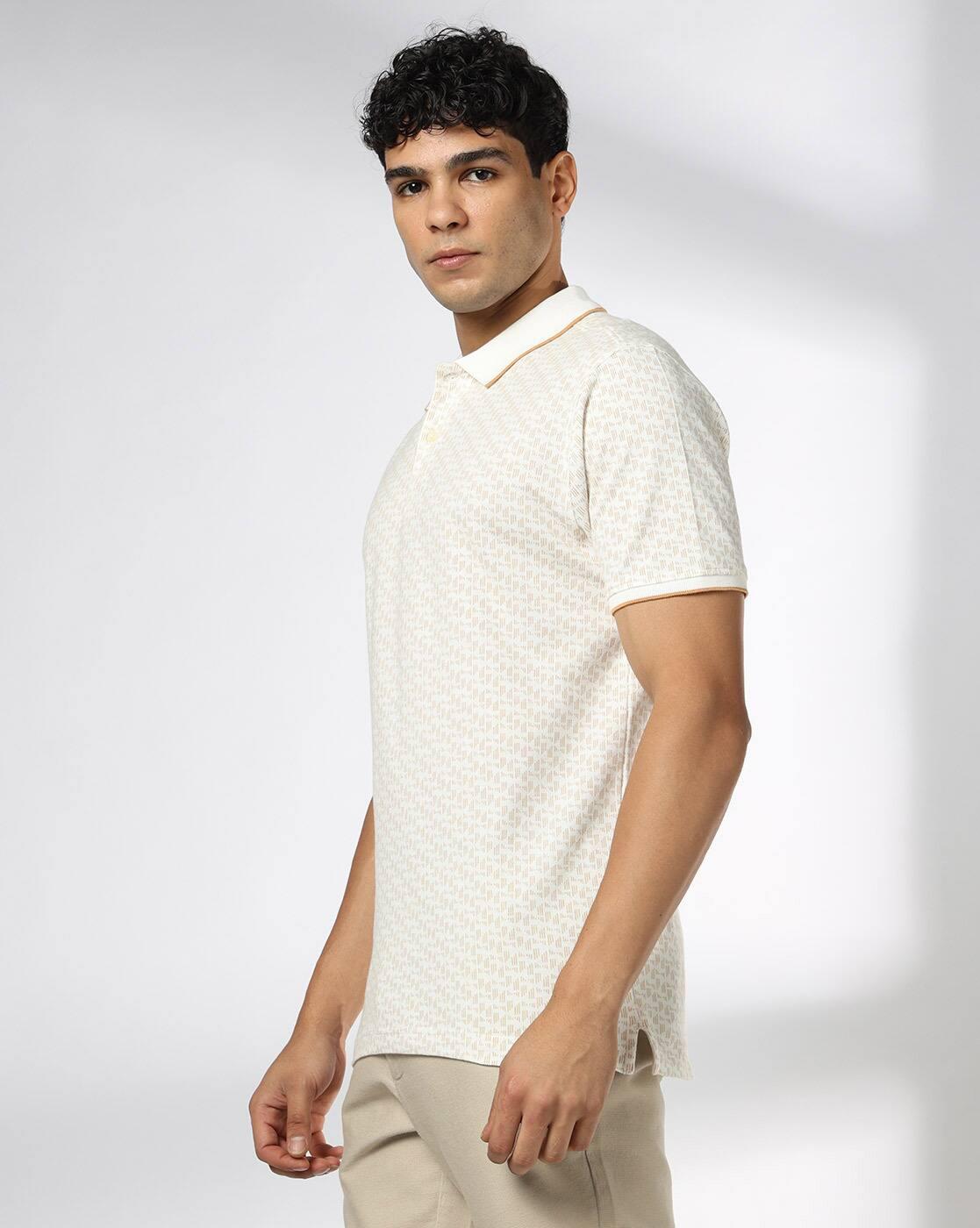 NETPLAY | Men All-Over Print Slim Fit Polo T-Shirt|1