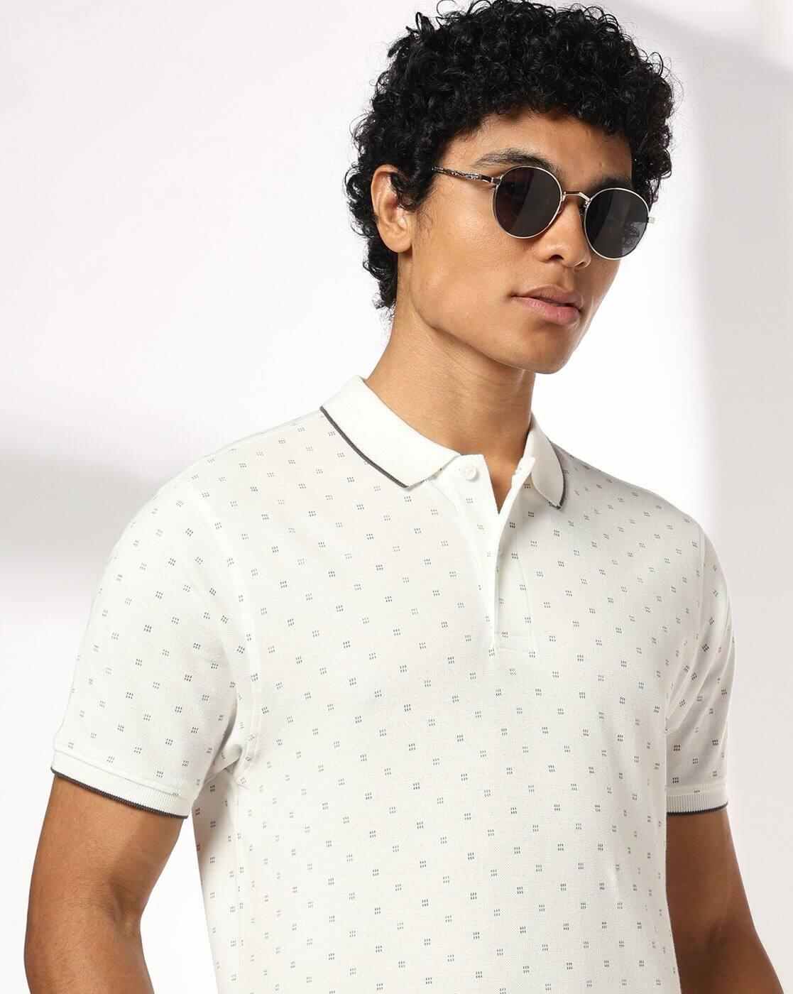 NETPLAY | Men All-Over Print Slim Fit Polo T-Shirt|0