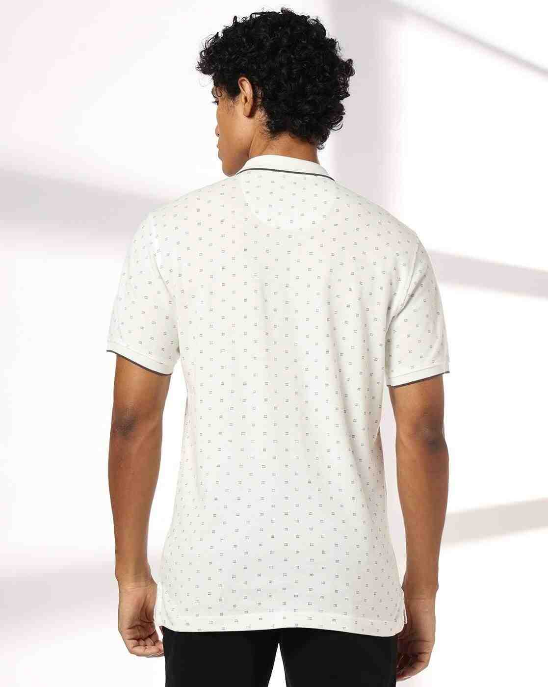 NETPLAY | Men All-Over Print Slim Fit Polo T-Shirt|2