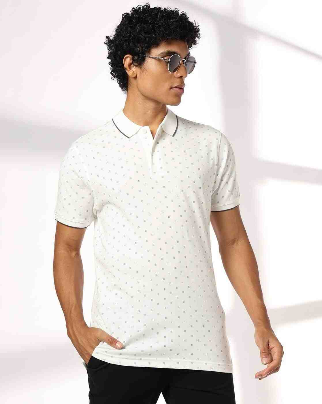 NETPLAY | Men All-Over Print Slim Fit Polo T-Shirt|3