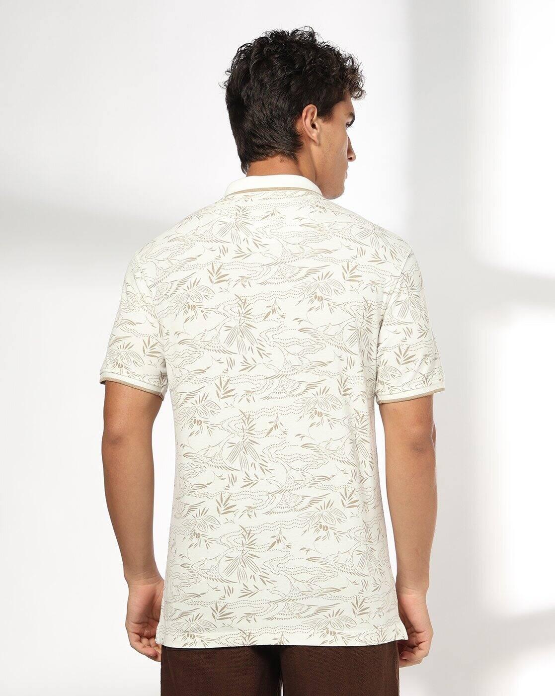 NETPLAY | Men All-Over Print Slim Fit Polo T-Shirt|2