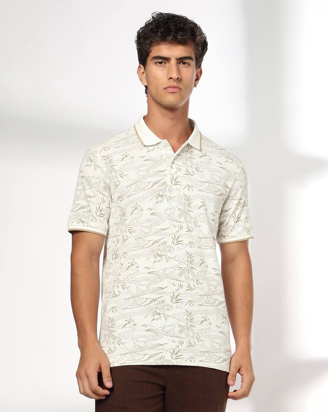 NETPLAY | Men All-Over Print Slim Fit Polo T-Shirt|3