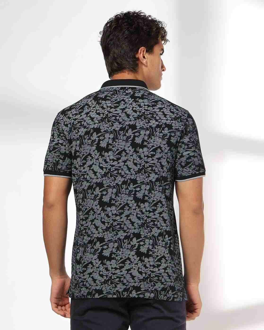 NETPLAY | Men All-Over Print Slim Fit Polo T-Shirt|2