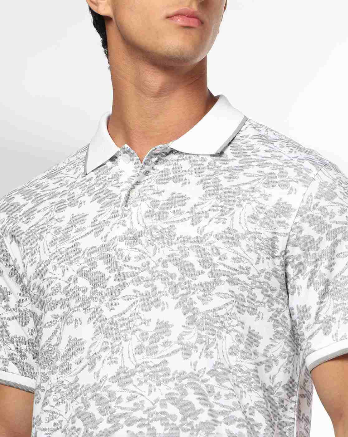 NETPLAY | Men All-Over Print Slim Fit Polo T-Shirt|4