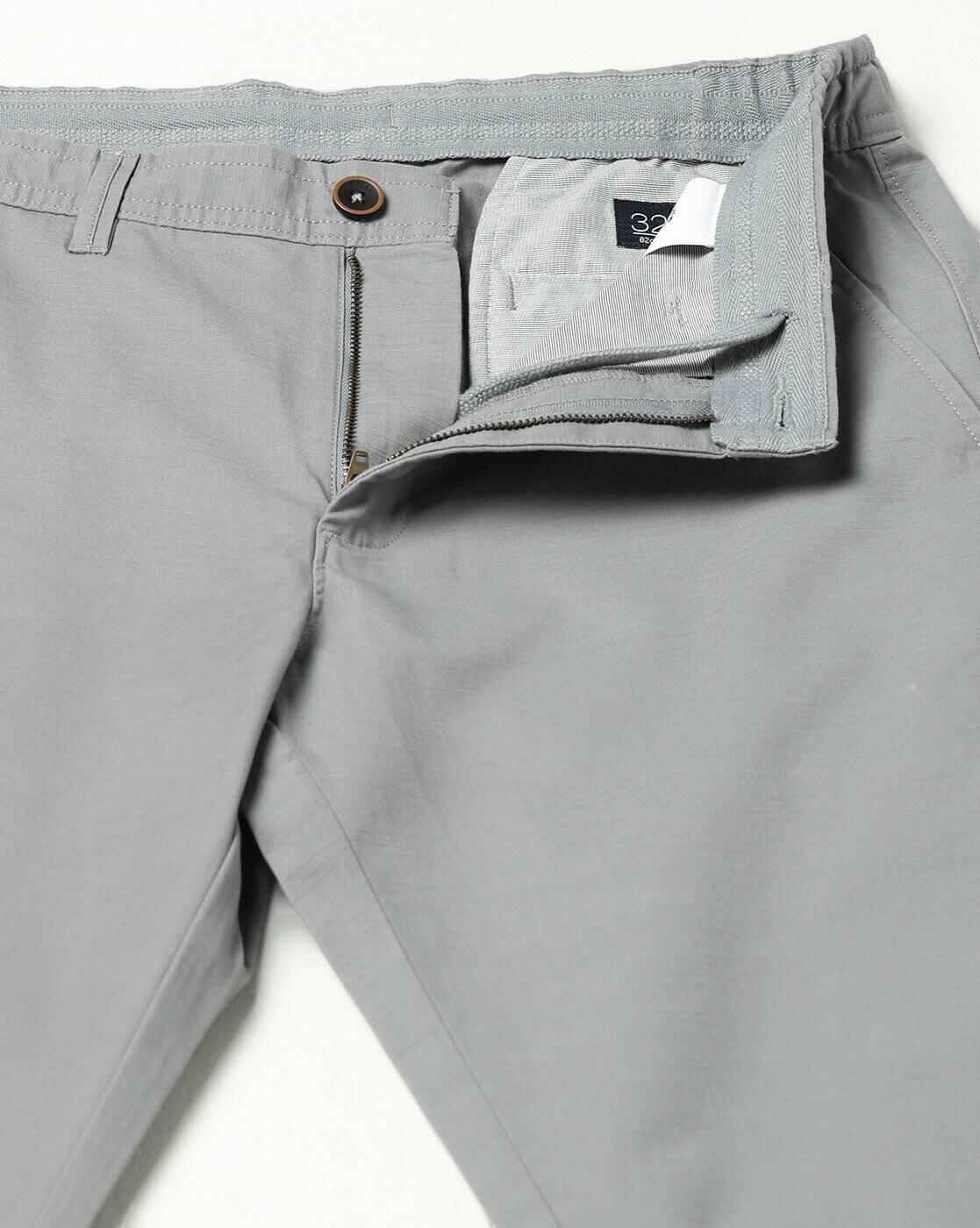 NETPLAY | Men Slim Fit Cropped Chinos|4