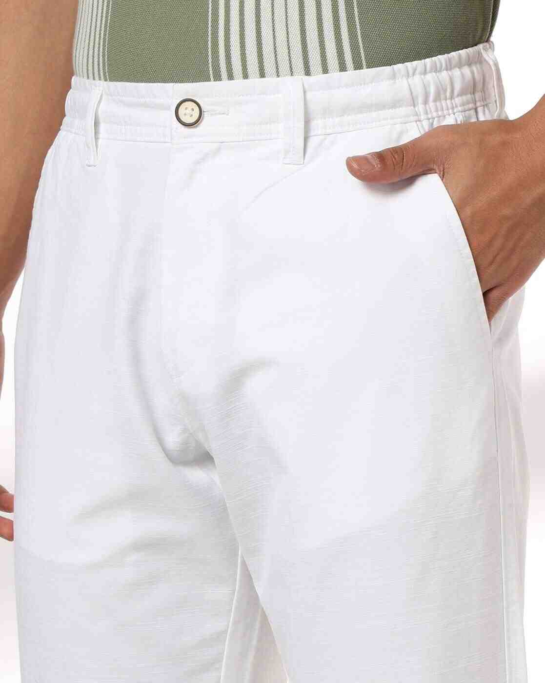 NETPLAY | Men Slim Fit Pull-On Flat-Front Chinos|3